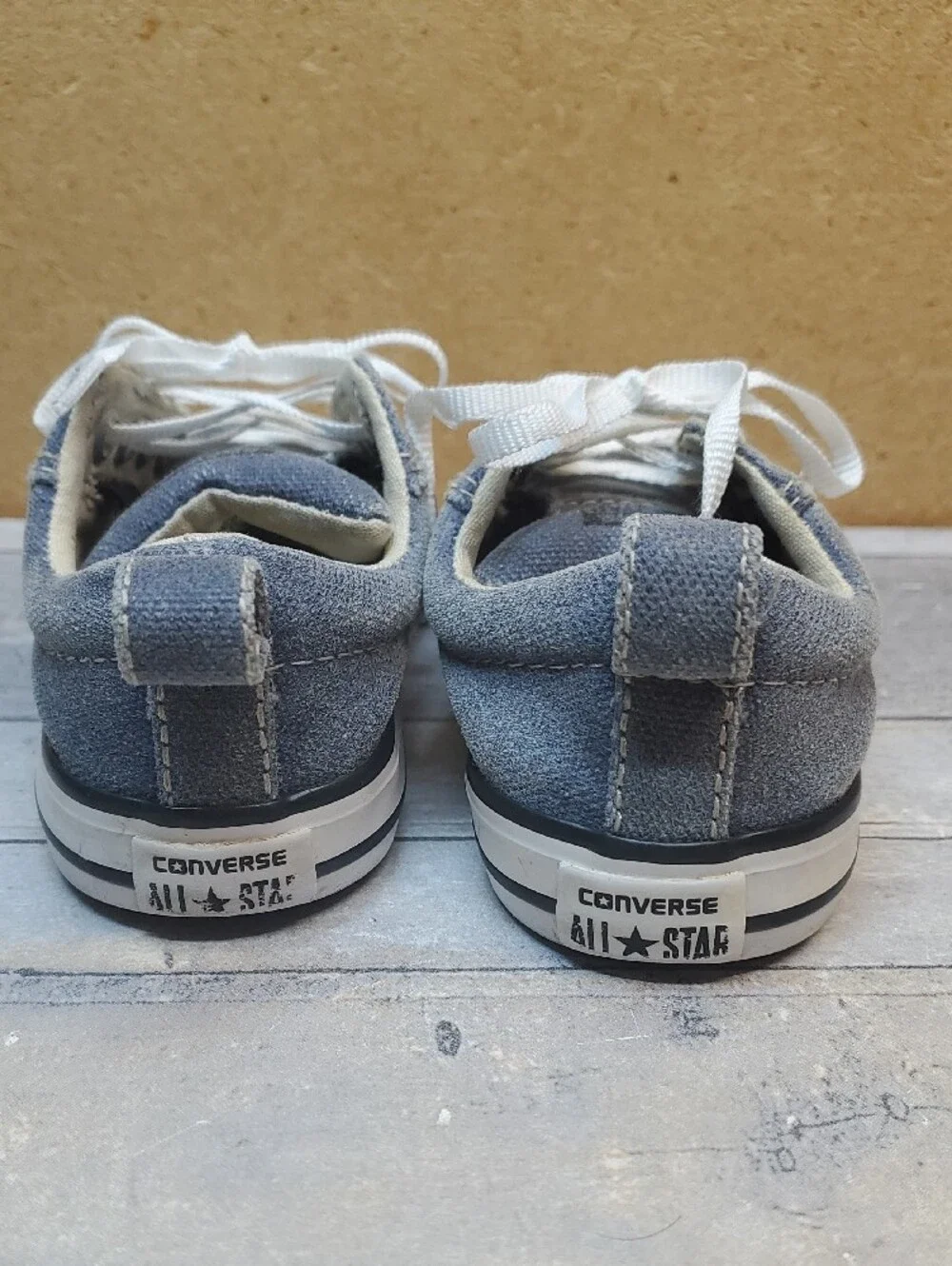 Converse Chuck Taylor All Stars Blue Slip-on Sneakers Size 5/13 cm